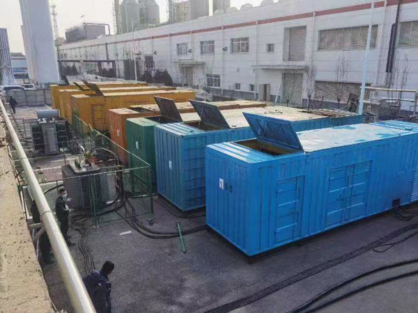 张家口柴油发电机出租案例展示